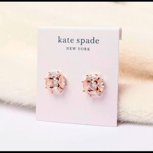 Kate Spade Marquise ClusterEarrings Rose Gold